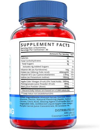 Ultramax Keto Gummies - Official Vegan Formula with ACV for Weight Loss (60 Gummies) - Buy Online on GoSupps.com