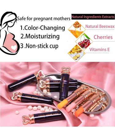 KTouler Color Changing Lip Balm Set - Long Lasting, PH Waterproof, Moisturizing Lip Stain Gift for Girls and Women - Buy Online on GoSupps.com