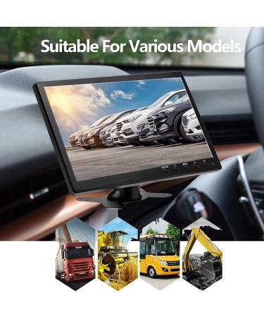 EKAT 10.1 Inch LCD Security CCTV Monitor HD 1024X600 with HDMI, BNC, AVI, VGA Inputs - Compatible with PC, CCTV Camera, Car DVR - Buy Online on GoSupps.com