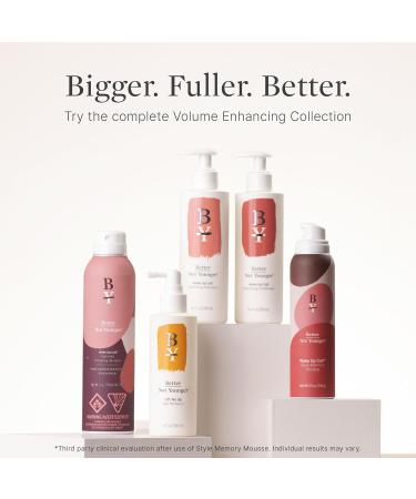Better Not Younger - Lift Me Up Hair Thickener Spray 6fl.oz. for Women Over 40 Helps in Volumizing Nourishing Scalp Adds Texture for Visibible Fuller Hair - Non-Sticky - Buy Online on GoSupps.com