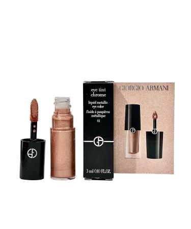 GIORGIO ARMANI MINI Eye Tint Chrome Liquid Metallic Eye Color ROSE GOLD # 44-3 ml / 0.10 FL oz (Small)