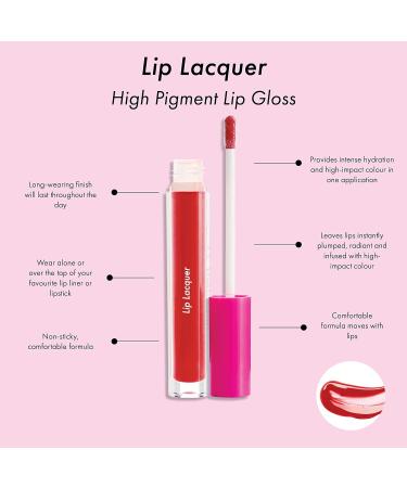 MODELCO Lip Lacquer - High-Pigment Long-Wear Color - Non-Sticky Finish - Morocco - 0.17 Oz (Pack of 1) - Buy Online on GoSupps.com