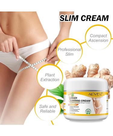 Ginger Slimming Cream | Hot Fat Burning Weight Loss Cream | Anti-Cellulite Belly Slimming Treatment | Soothing & Relaxing Full Body Tightening | Purple - Buy Online on GoSupps.com