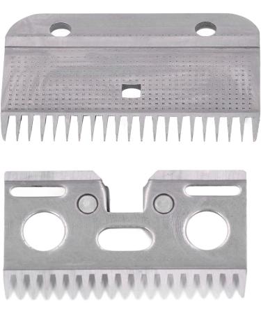 2Pcs 21 Teeth Horse Shears Replacement Blades Professional Carbide Clipper Blades for Horse Equine Goat Pony Cattle - Buy Online on GoSupps.com