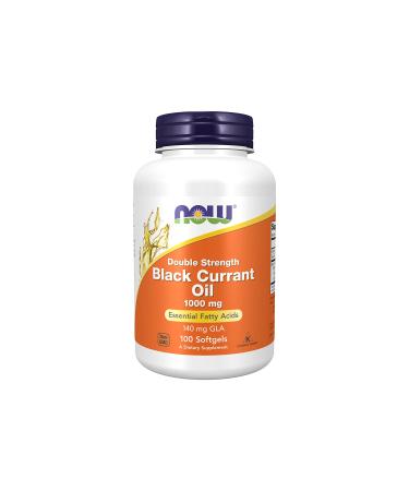 Now Foods Black Currant Oil 1000 mg 100 Softgels - Buy Online on GoSupps.com
