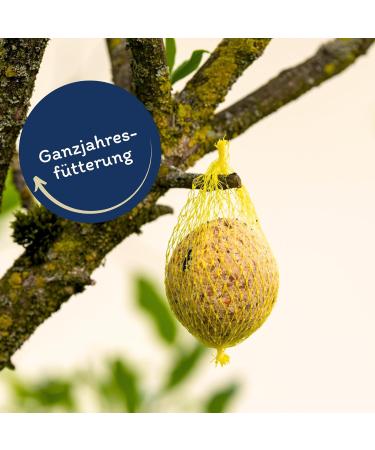 Lyra PET Wild Bird Feed - 200 All-Year Meisen Dumplings for Summer & Winter | Nutrient-Rich Energy Supplier | Buy Online for Hanging | Classic Grain-Eating Bird Feed - Buy Online on GoSupps.com