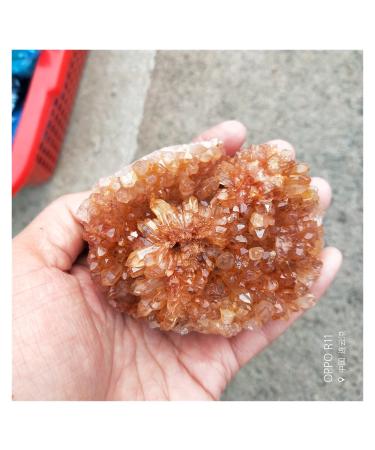 Natural Crystal Cluster Crystal Carving Hedgehog Quartz Minerals Stone Decoration Home The Goods ZJGIDTEM (Size : 300g 7-8cm)