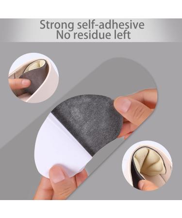 RFWIN 6 Pairs Heel Cushion Pads Anti-Slip Heel Grips & Inserts for Comfortable Shoes - Men and Women Foot Cushion Pads - 6 Pairs Black/Grey/Beige - Buy Online on GoSupps.com