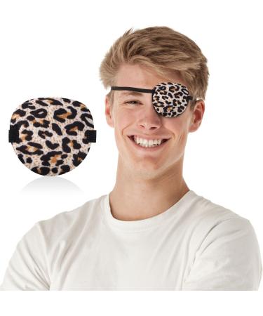 4pcs Soft 3D Adjustable Leopard Eye Patches for Adults | Improve Weak Vision & Strabismus Recovery - Buy Online on GoSupps.com
