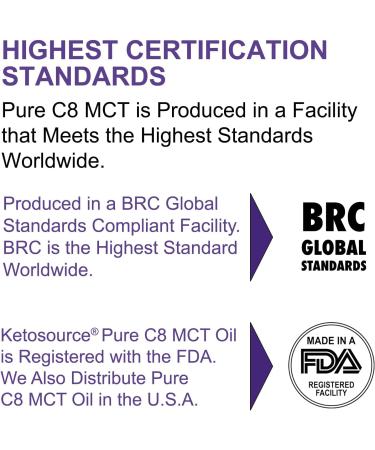 Pure C8 MCT Oil | Boost Ketones 4X | Supports Keto & Fasting | 99%+ Purity | Vegan & Gluten Free | 100ml - Buy Online on GoSupps.com