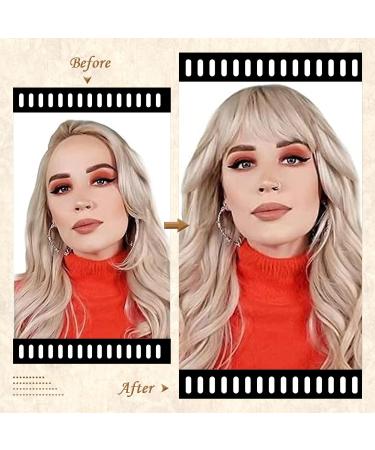 Buy Sofeiyan Clip-In Bangs | 100% Remy Real Hair Fringe Extensions in Dark Brown Natural Look for Women - Buy Online on GoSupps.com