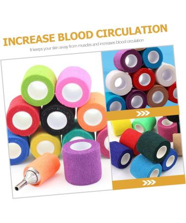 ULTECHNOVO 36 Rolls Sports Kinesiology Tape - Muscle Relief Wear-Resistant Elastic Tapes for Chest Elbow & More - International Shipping Available - Buy Online on GoSupps.com