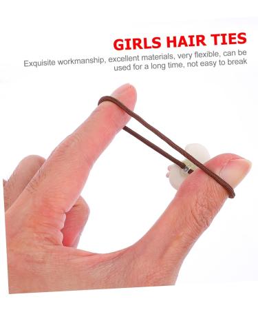 FOMIYES 10 Pairs Hair Rope Ponytail Hair Rings Christmas Plush Hair Ties Santa Hair Holder Festival Ponytail Holder Christmas Elastic Hair Ties Xmas Hair Ring Bracket Girl Bow Tie Plastic - Buy Online on GoSupps.com