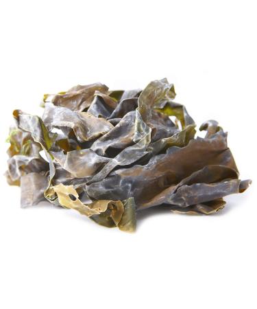 Organic Atlantic Kombu Algae Leaves - Dried Wild Kelp for Dashi Miso Soup Sushi & Algae Salad | Pureeraw 50g - Buy Online on GoSupps.com