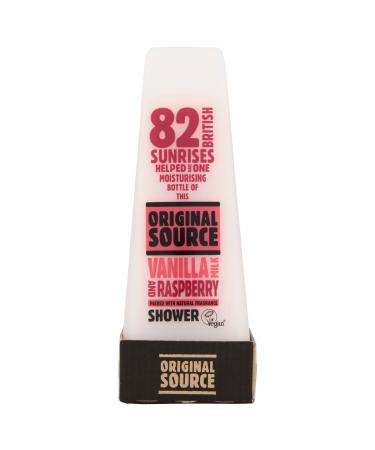 ORIGINAL SOURCE Original Source 6-pack of vanilla and raspberry milk shower gels 250ml