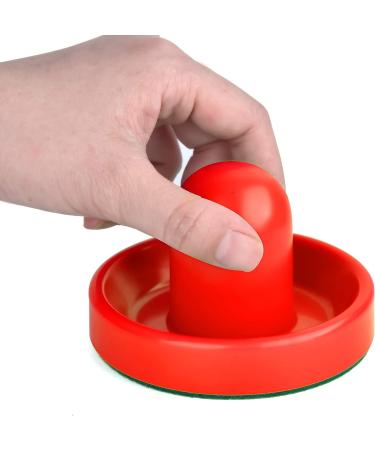 Coopay Air Hockey Pushers and Thicker Pucks - 4 Striker 4 Puck Pack - Replacement Accessories in Red, Black, Blue, Green - Buy Online on GoSupps.com