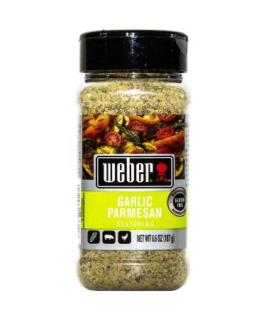 Weber Garlic Parmesan Seasoning 6.6oz (2 Pack) - Savory Blend for Flavorful Dishes | 6.6 Ounce (Pack of 2) - Buy Online on GoSupps.com