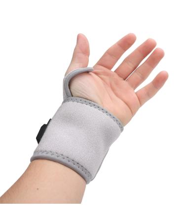Wrist Heating Pad - Portable Heated Wrist Brace for Pain Relief | Skin-Friendly & Ideal for Work - Gray #212 - Buy Online on GoSupps.com