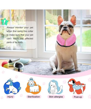 Dog Cone Collar Protective Inflatable Collar for Dog&Cat Pet Recovery Collar Blow up Cat Cone Collar Alternative After Surgery for Small Medium Large Dog (Pink Medium(Neck Size :10"-13")) Pink Medium(Neck Size :10"-13") - Buy Online on GoSupps.com