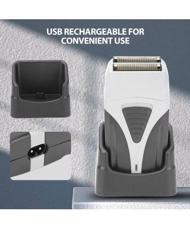 Cordless Hair Clippers Kit with Rechargeable Battery Electric Hair Clipper Double Net Perfect Fitting Aluminium Alloy Cutter Hair Grooming Trimmer Black White - Buy Online on GoSupps.com