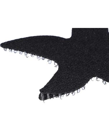 VOCOSTE Hair Pads Starfish Shape Hair Pad Bangs Patch for Women Black - Buy Online on GoSupps.com