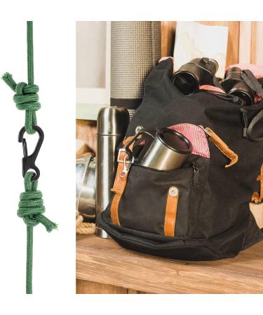 20 Pack Mini Carabiner Hooks - Small Snap Lock Carabiners for Camping Travel & Hiking - Key Chain Clips - Buy Online on GoSupps.com