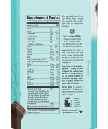 Chocolate & Vanilla Vegan Collagen Protein Powder Set | Bundle & Save | Plant Based Collagen Booster | Non-GMO No Added Sugar Soy or Dairy (40 Servings Chocolate 40 Servings Vanilla) - Buy Online on GoSupps.com