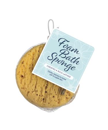 BATH SPONGE SEA FOAM YLW