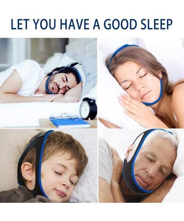 Airflow Jaw Strap - Breathable Snoring Solution for Men & Women | Effective Stop Snoring Aid (Black - Buy Online on GoSupps.com