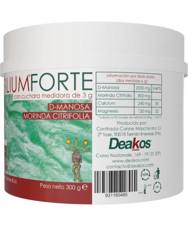  DEAKOS Ausilium Forte - Supplement with D-Mannose and Morinda Citrifolia - Soluble Powder for Cystitis - 150g and 300g sizes - Various Flavors Available (300g Unflavored) - Buy Online on GoSupps.com
