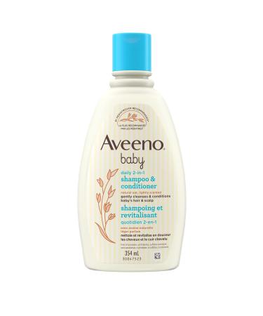 Aveeno Baby Gentle Conditioning Shampoo Lightly Scented 12 fl oz 354 ml