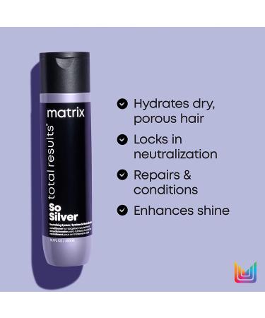 Matrix So Silver Gift Set - 1 ct. | Haircare Bundle for Brightening Blonde & Gray Hair - Buy Online on GoSupps.com