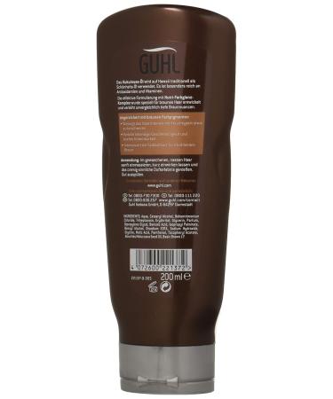 Guhl Fascination Brown Balance Rinse & Conditioner - 2x200ml with Kukuinuss Oil for Naturally Brown & Colored Hair - Best Hair Care for International Shipping - Buy Online on GoSupps.com