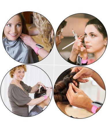 COHEALI 4pcs Magnetic Bracelet Watch Straps - Pink Silicone Clamp Frame 24x5.5x1cm | International Shipping Available - Buy Online on GoSupps.com