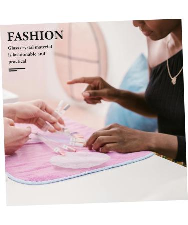  Beaupretty Beaupretty Gel Polish Palette with Elegant Glass Tray for Nail Art Mixing and Storage - Buy Online on GoSupps.com