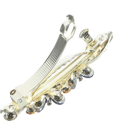 FOMIYES Rhinestones Hair Barrette Spring Hair Clip Glitter Barrette Women Decorative Barrette - Buy Online on GoSupps.com