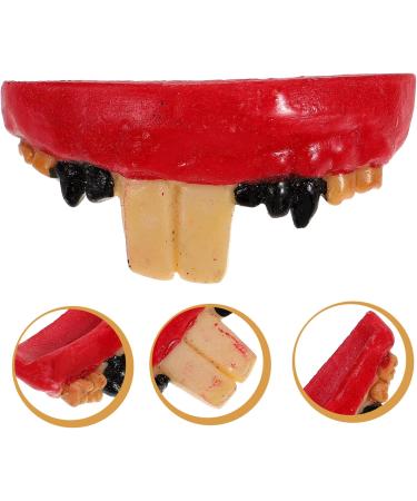 Coheali Halloween Teeth - Creepy Prosthetic Teeth for Pirate Costumes & Funny Decorations - Buy Online on GoSupps.com