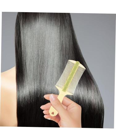 VALICLUD 6pi ces Peigne Anti-pellicules Double Face Avec Dents Fines Pour Peigne Pellicules Et Poux Manche Ergonomique Confortable Pour Gar on Fille Adultes Et Animaux Plastique pais Vert - Buy Online on GoSupps.com
