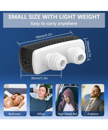 Smart Electric Anti Snoring Stopper - Portable Snoring Solution with Double Eddy Current Fan Design - Buy Online on GoSupps.com