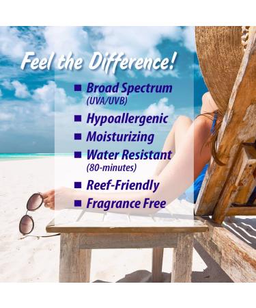 Kids SPF 50 Liquid Spray Refill | Rocky Mountain Sunscreen | Reef Safe, Water-Resistant | Broad Spectrum UVA/UVB Protection | Non-Greasy, Fragrance Free, Vegan, Gluten Free | 128 Fl Oz - Buy Online on GoSupps.com