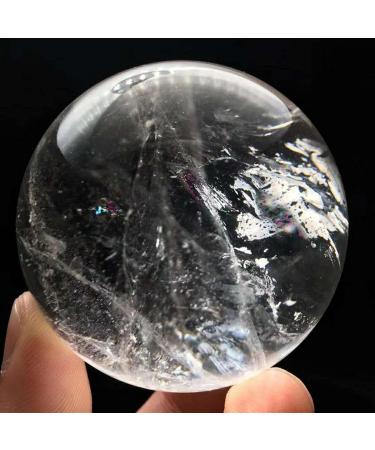 Buy AxBALL Natural Clear White Crystal Quartz Sphere - 75mm & 55mm Specimens for Healing & Decoration - International Shipping Available - Buy Online on GoSupps.com