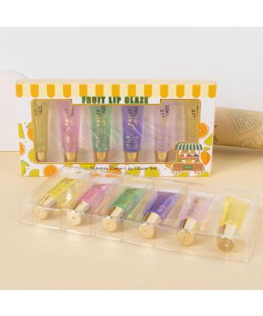 Glossy Lip Lacquer 6X Fruity Nourishing Oil | Smoothing Treatment with Fast Absorption for Travel Home Outdoors and School - Buy Online on GoSupps.com
