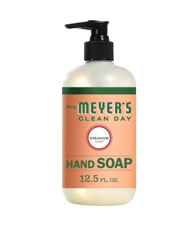 Liquid Hand Soap Geranium 12.5 oz - 2 Pack | Eco-Friendly Moisturizing Formula - Shop Now - Buy Online on GoSupps.com