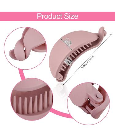 ANCIRS 6 Pack Non-Slip Banana Hair Clips for Women & Girls - Large Grind Arenaceous Hair Claw Clips in Assorted Colors - Ideal for Thick & Thin Hair - Buy Online on GoSupps.com