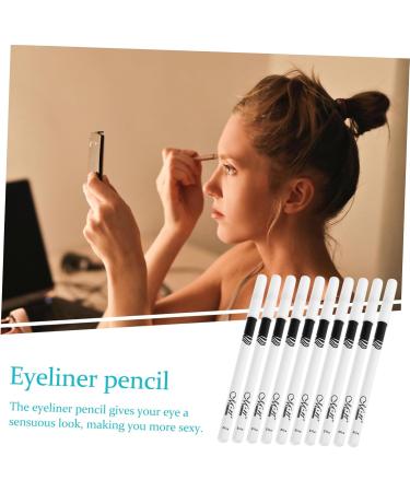 POPETPOP 10pcs Lying Silkworm Eyeliner Highlighter Eye Makeup Pen Makeup Eyeliner Pencils Make up Lip Liner 1 count (Pack of 1) White - Buy Online on GoSupps.com