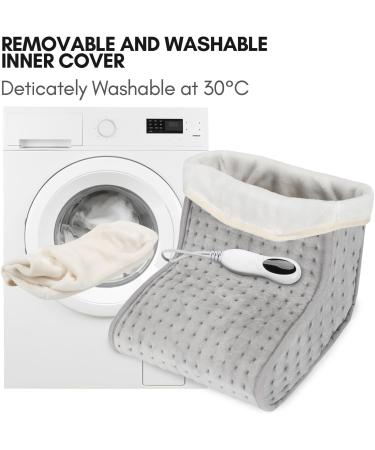 Sunwelt Foot Warmers - Washable 10 Temperature Levels 45/90/120 Min Timer Electrical Heating for Up to Size 46 - Ideal for Home & Office - Buy Online on GoSupps.com