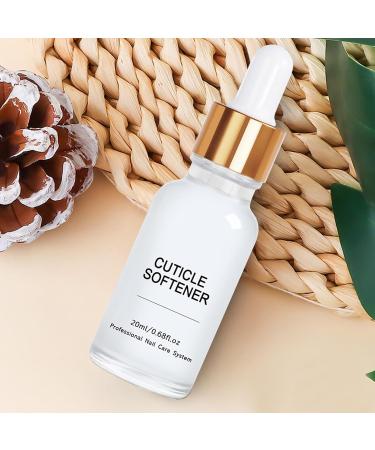 Adoucissant pour les cuticules lors de la p dicure | Huile de 20 ml pour r parer les cuticules endommag es Solution pour enlever la peau morte pour les femmes la beaut la manucure la p dicure - Buy Online on GoSupps.com
