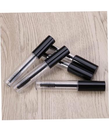 LALAFINA 6pcs Lip Gloss Containers Empty Tube Makeup Diy Air Traffic Control Empty Glass Pearlescent 6pcs Black - Buy Online on GoSupps.com