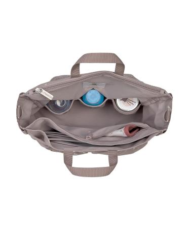 Versatile Diaper Bag Organizer for Baby Strollers | Casual Multi-Talent Bag with Changing Pad | Blocks Taupe - Buy Online on GoSupps.com