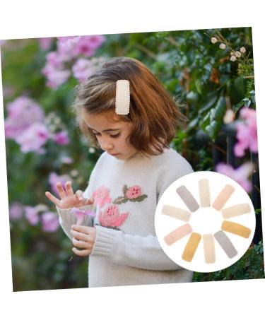 Beaupretty 10 Pairs hairpin hair snap hair barrettes for women decorative hair clips small hair clips toddler hair accessories snap hair clips hair pin Bobby girl cloth European and American - Buy Online on GoSupps.com
